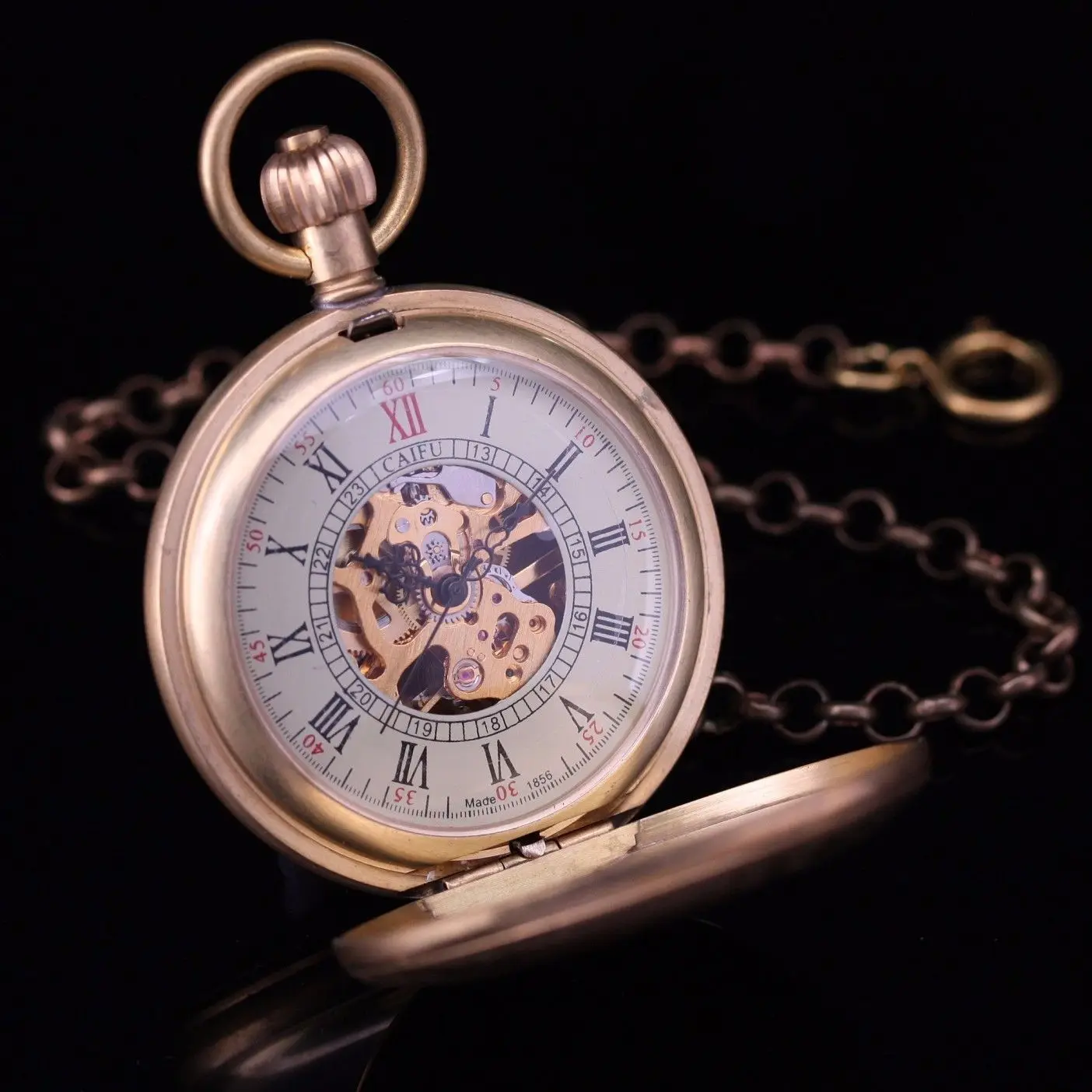 Мужские карманные часы с цепочкой в стиле стимпанк|pocket watch|men pocket watchde bolso |