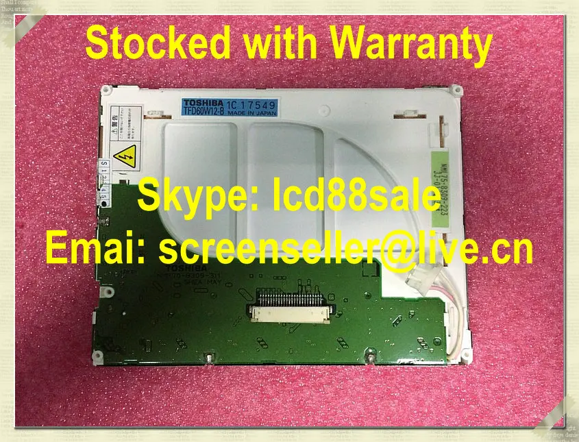best price and quality  TFD60W12-B  industrial LCD Display
