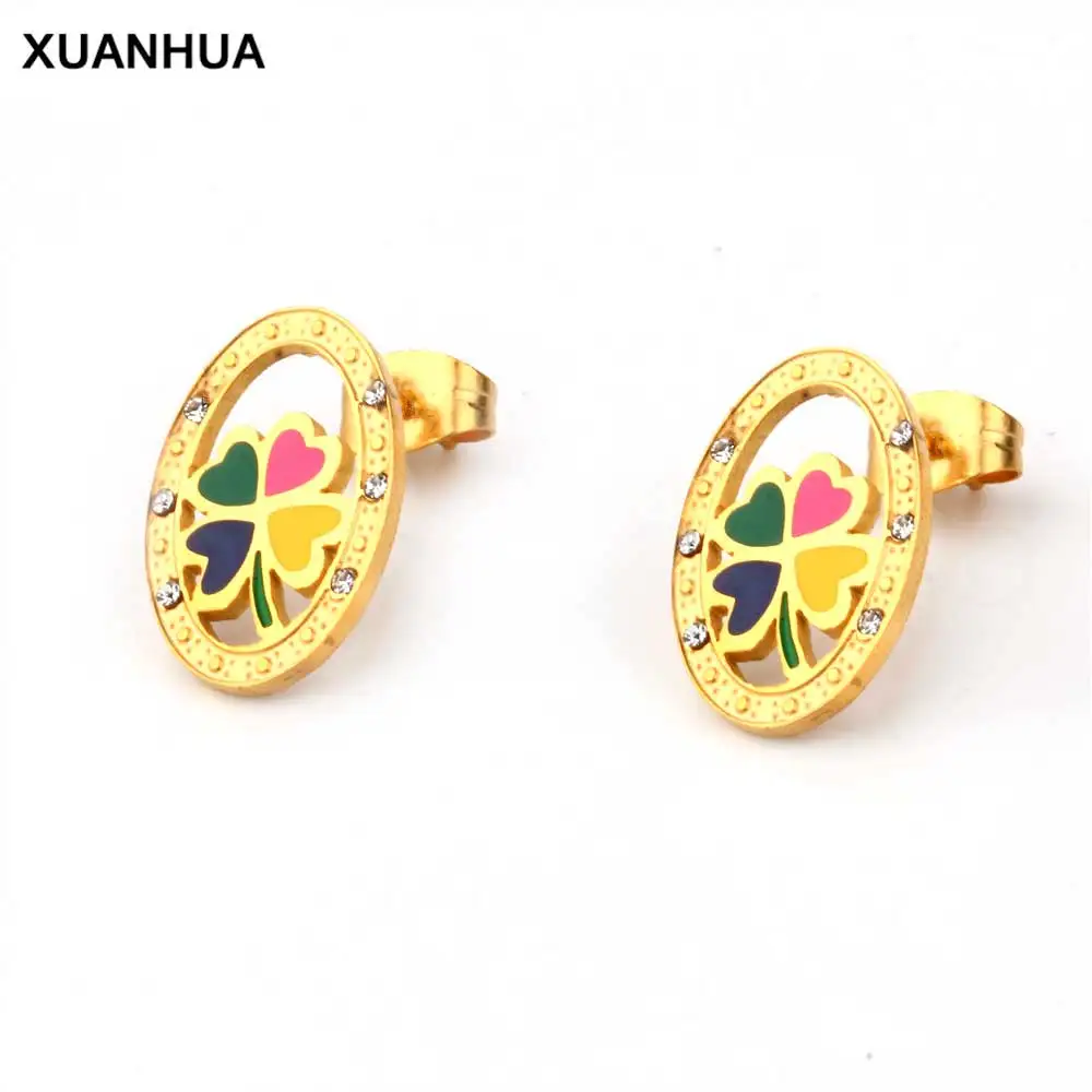 XUANHUA серьги из нержавеющей стали модные ювелирные изделия аксессуары