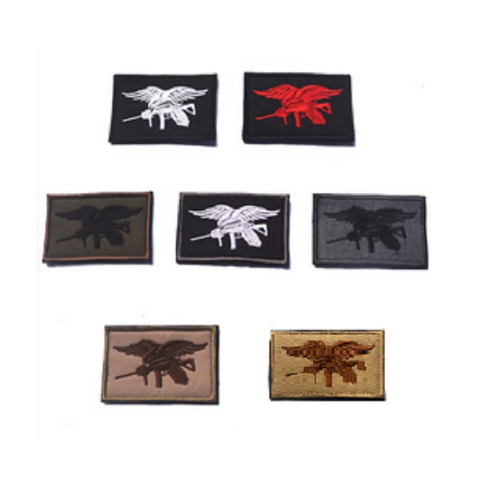 3шт./лот 3D повязка на руку с вышивкой в американском темно синем стиле уплотнением