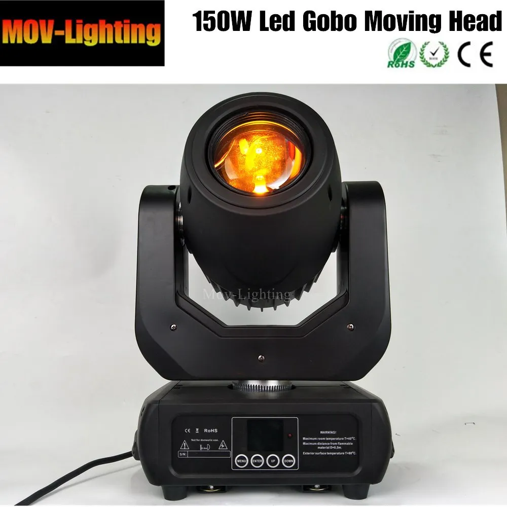 Двисветодиодный щаяся головка светодиодный gobo луч сцсветильник DMX 512 DJ для