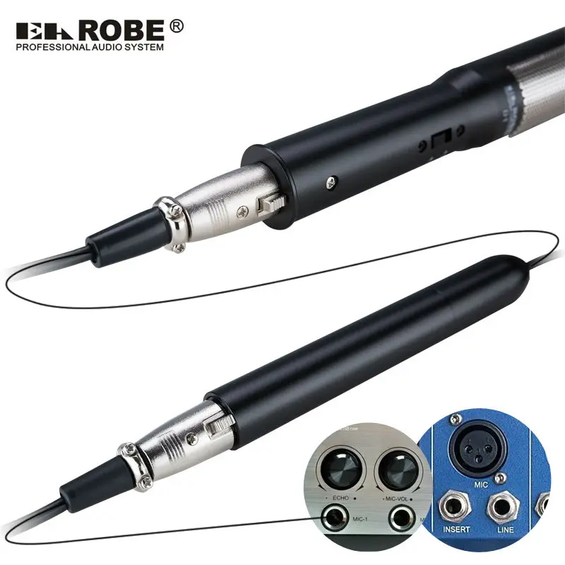 Фото EAROBE D1Professional сценический хор конденсатор для микрофонной записи, микрофон на большом расстоянии чувствительный высокой точности №4