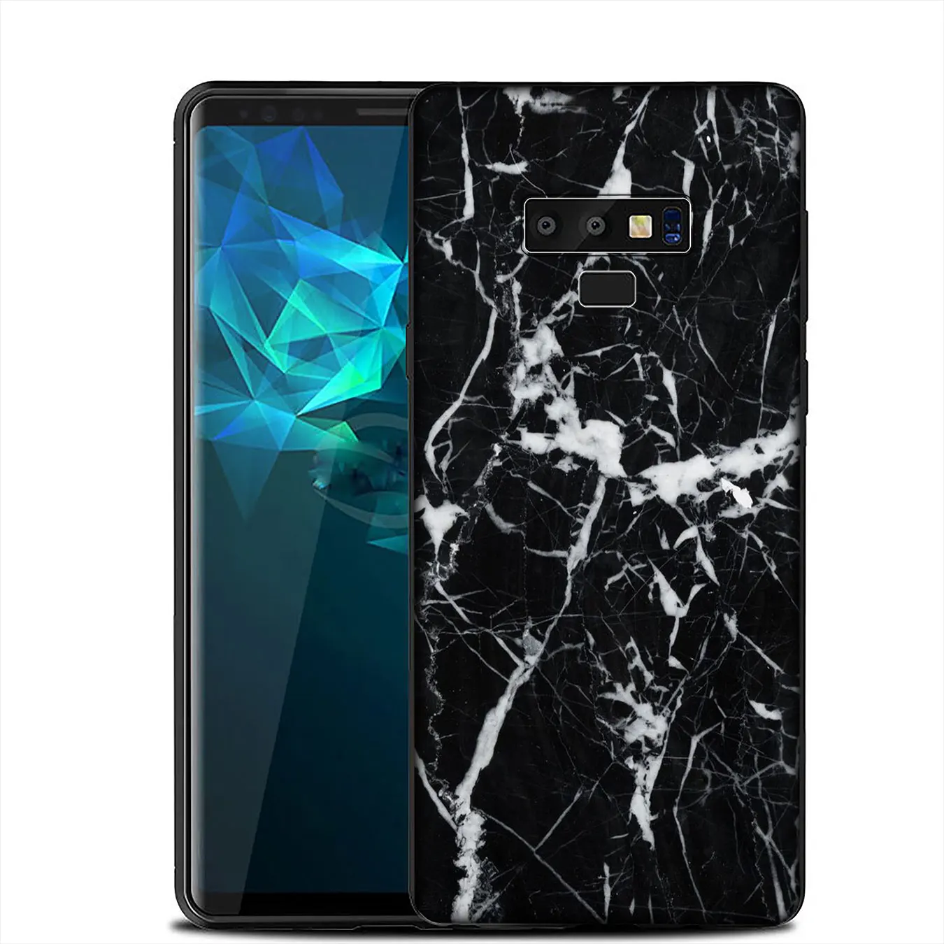 IYICAO Marble Gold Pink rose Glitter Dust Soft Case for Samsung Galaxy A6 A9 A8 A7 2018 A3 A5 2016 2017 Note 9 8 10 Plus Lite |