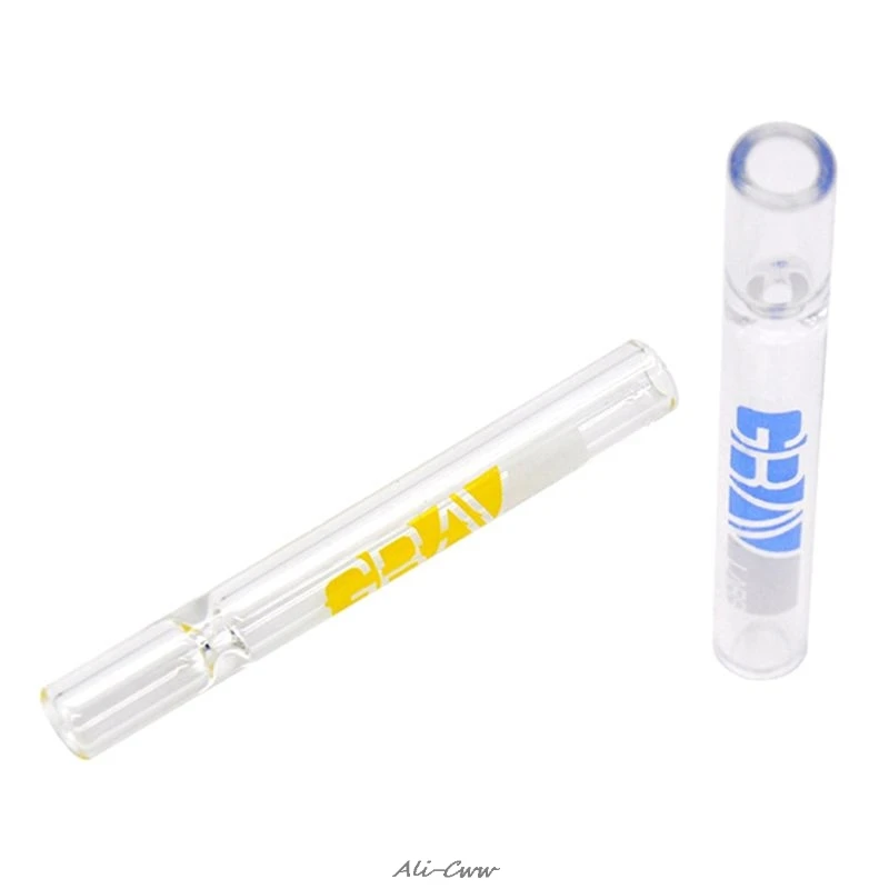 Original Glass Filter Pipe Cigarette Tobacco Mouthpiece For Boyfriend Father Smoking Tube