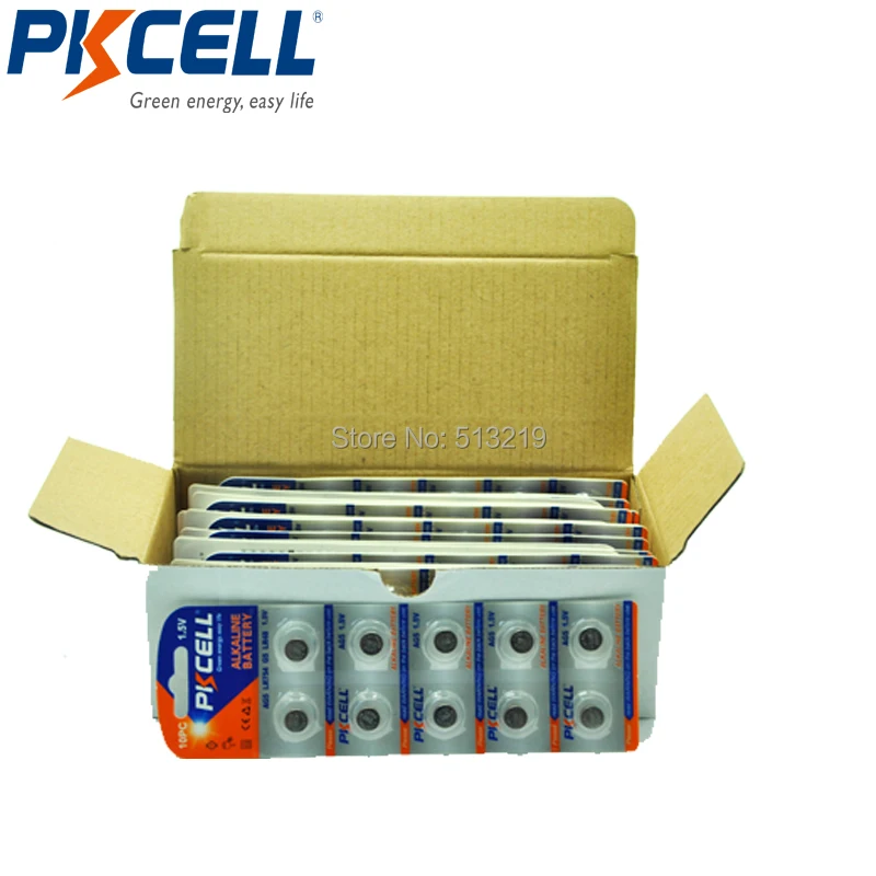 Щелочные батарейки G5 AG5 393A LR48 LR754 SR754W SR48 200 193 754 шт. (10 шт./карта) ёмкость 60 мАч|coin