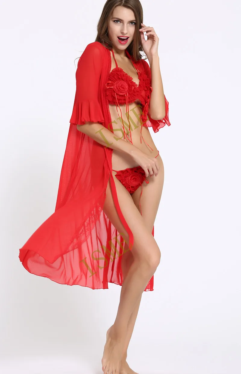 Сексуальное нижнее белье сексуальные костюмы розовый Холтер кисточка длинный