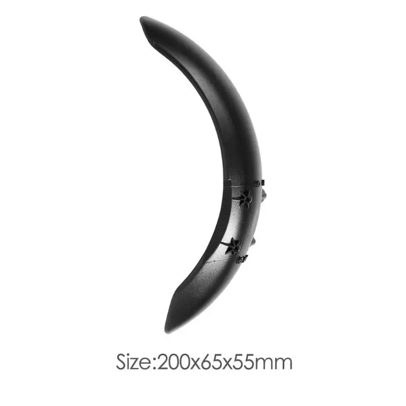 Front Fender Переднее заднее крыло набор для Ninebot ES1 ES2 ES3 ES4 электрический скутер крыло части скутер крыло для брызговика - Color: Front Fender