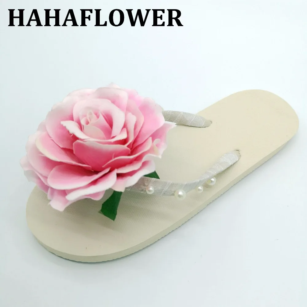 Шлепанцы HAHAFLOWER из ЭВА женские повседневные шлепанцы пляжные летние сандалии