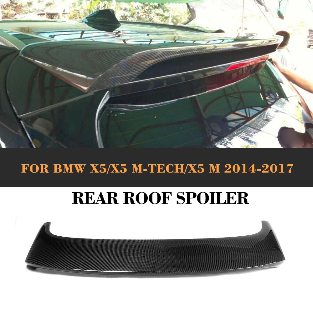 Сполиер для задней крыши из углеродного волокна крыло BMW F15 X5 SUV Sport Utility 4 двери 2014
