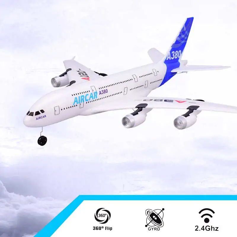 Wltoys XK A120 Airbus A380 модель самолета с дистанционным управлением 2,4G 3CH EPP RC самолет с фиксированным крылом RTF RC размах крыльев игрушка