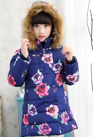 Куртка-пуховик для девочек 90%-й утиный пух модный очень легкий пуховик детей