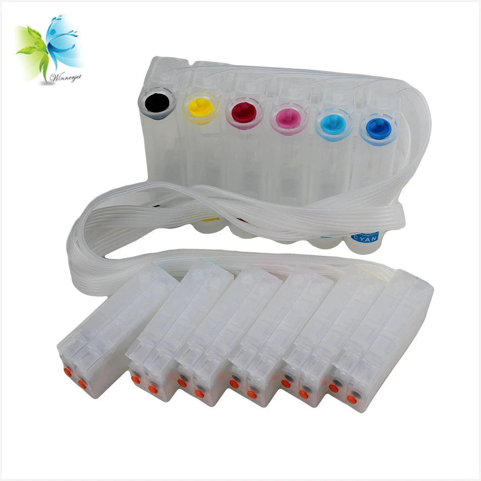Winnerjet 2 комплекта системы непрерывной подачи чернил для Epson PP100 PP50 PP 100 discmanufacturer ciss