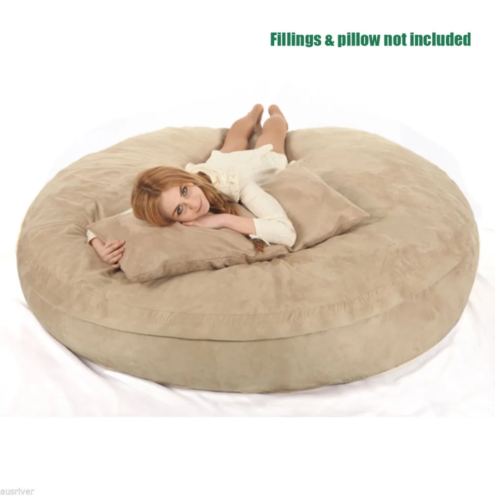 Большая сумка beanbag для отдыха только чехол дивана взрослых без внутренней