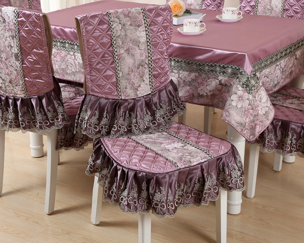 7 шт./компл. скатерть для стола из Китая в рождественском европейском стиле