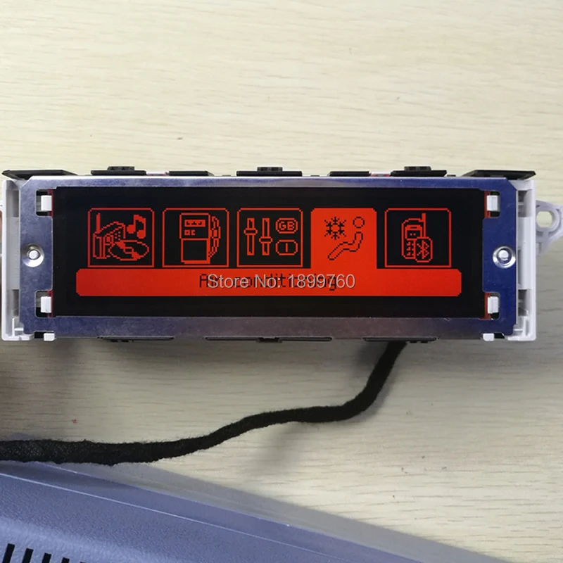 Оригинальный красный экран с поддержкой USB и Bluetooth дисплей монитор часов
