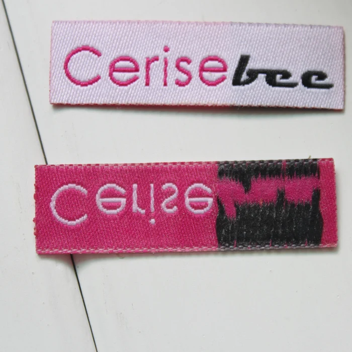 Заказная ткань железо на этикетках клей для марок задняя сторона фирменная