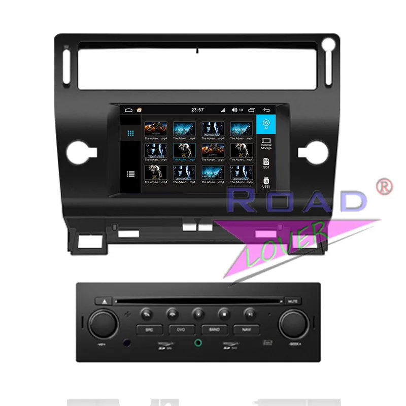 Автомобильный DVD-плеер Winca S200 на платформе Android 8 0 для Citroen C4 2005 2006 2007 2008 2009 2010 2011