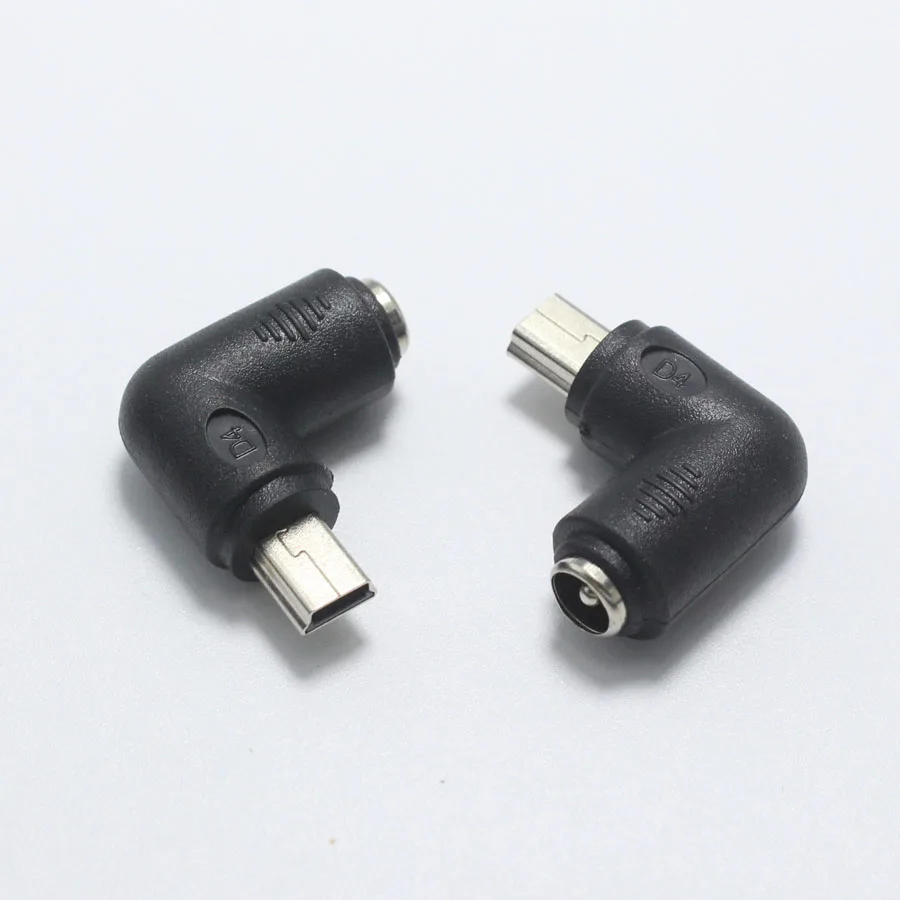 NinthQua 1 шт. 5 5x2 мм розетка к Мини USB штекер контактов постоянного тока 90 градусов