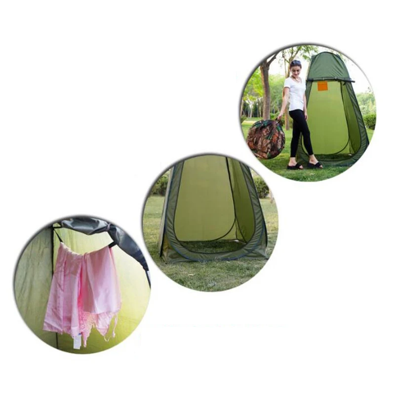 Портативный конфиденциальности Душ Туалет Кемпинг Pop Up Палатка камуфляж/УФ