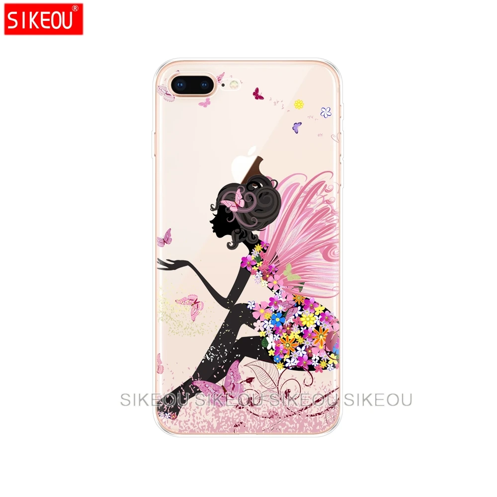 33819 Силиконовый чехол для телефона чехол для IPhone 8 IPhone8 Чехол Мягкий ТПУ задняя крышка для apple IPhone 8 Plus чехол для IPhone 8plus телефон - Цвет: 33819