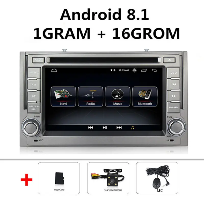 Car dvd Camera 2din Android 9,1 автомобильный dvd мультимедийный плеер радио для hyundai H1 grand starex 2007- gps Навигация DVD Радио FM WiFi BT USB - Цвет: Car dvd Camera