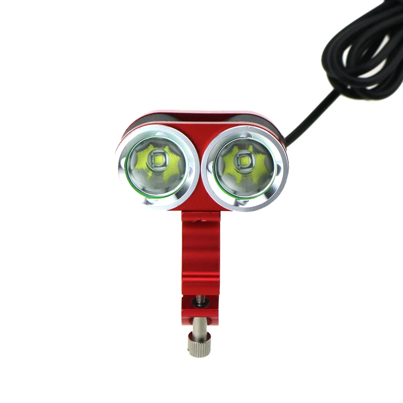 8 4 V 5000LM 2 X CREE XML U2 светодиодный велосипедный фонарь фара для велосипеда и