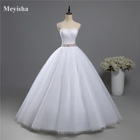 zj9084 fashion beads crystal white ivory wedding dresses for brides plus size maxi formal sweetheart