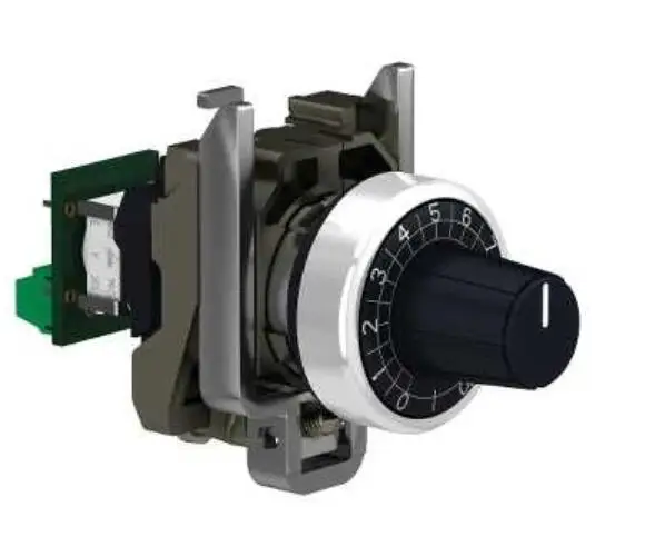 

Полный потенциометр XB4BD912R4K7, металл, Ø 22, 4K7