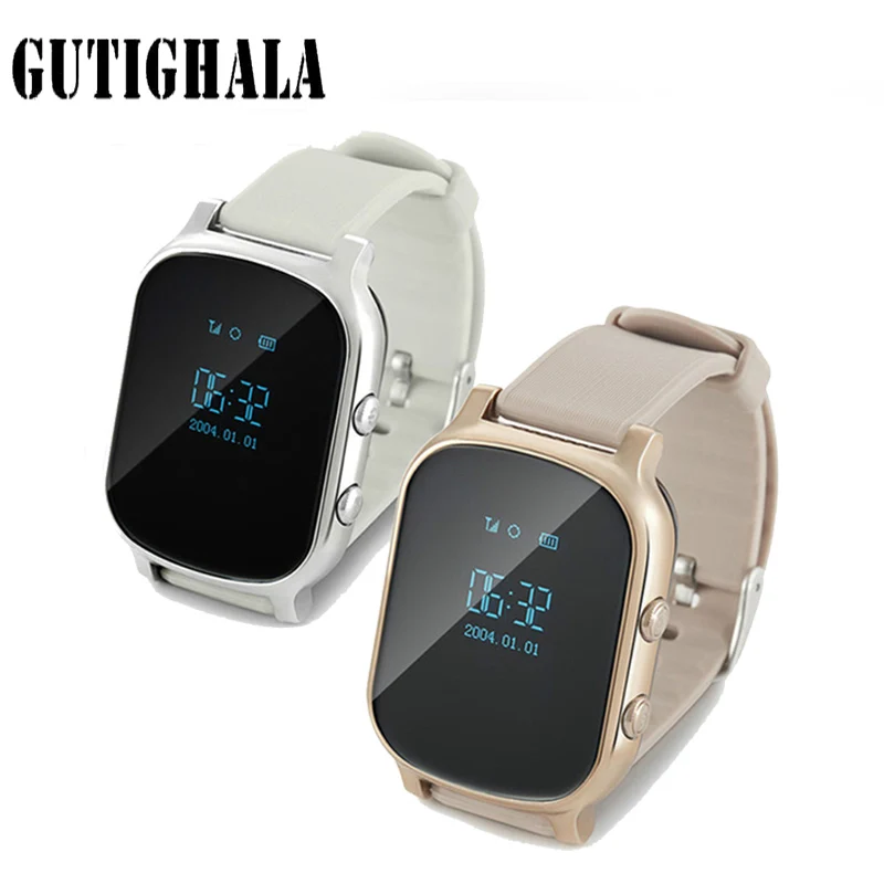 Gutighala gps Дети старик умные часы Wi Fi SOS LBS найти Finder аварийный вызов smartwatch T58 для