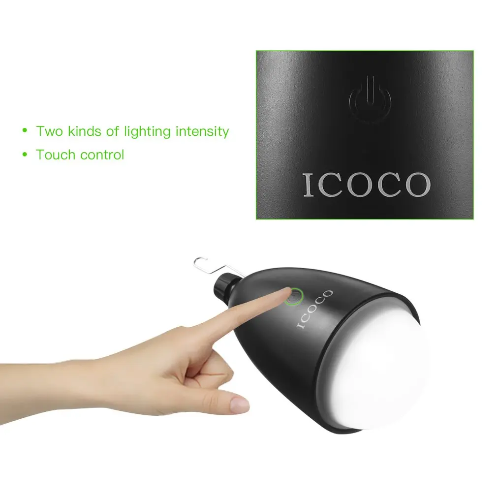 Portable Camping Led Light Solar Energy Bulb Lamp Environmental Over Charging Protection Adjustable Touching | Освещение