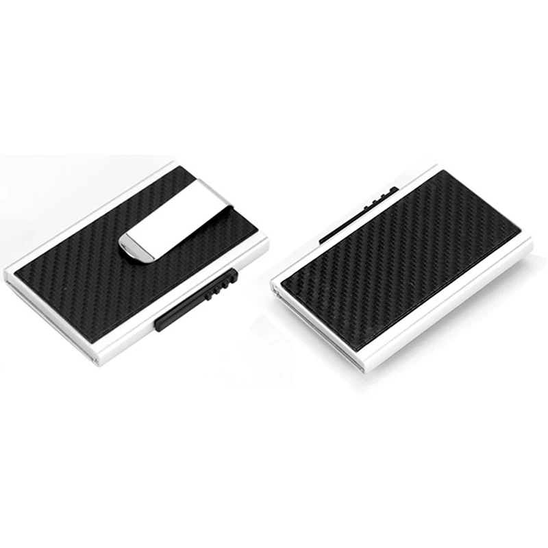 Bycobecy Анти Rfid защита банк карты Porta Tarjetas алюминиевый держатель модный