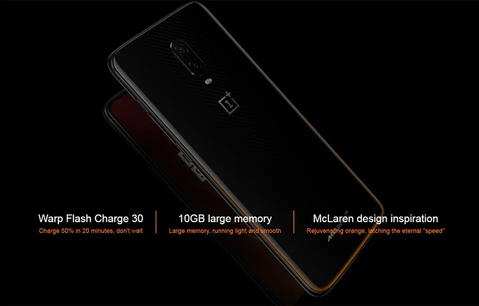 Мобильный телефон Oneplus 6 T, 10 Гб ОЗУ, 256 Гб ПЗУ, Восьмиядерный процессор Snapdragon 845, 6,41 дюймов, двойная камера, разблокированный телефон nfc