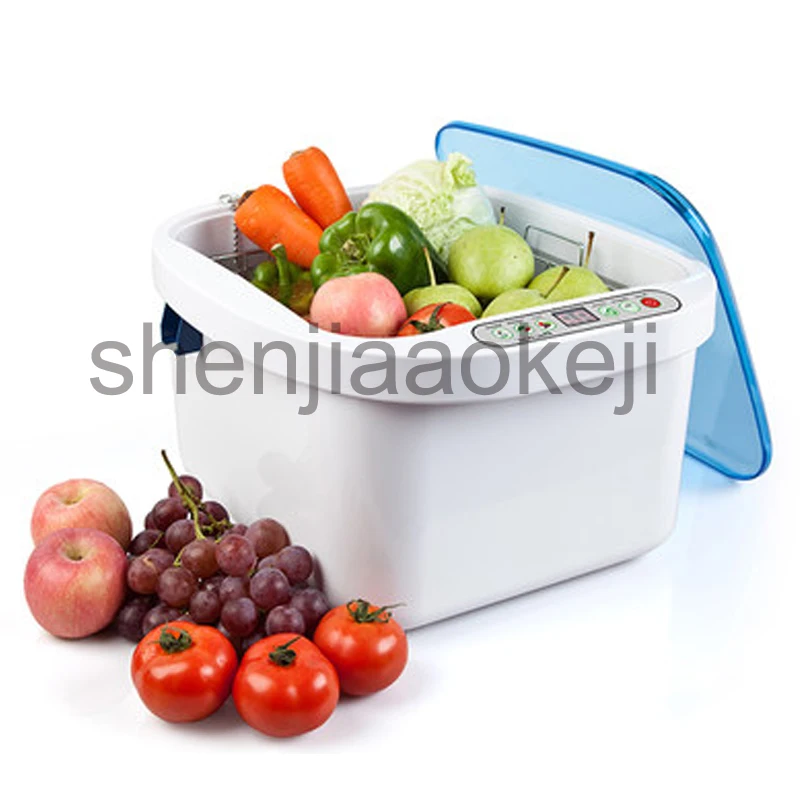 Ультразвуковая мойка для овощей фруктов рыбы мяса 220 В 100 Вт с функцией