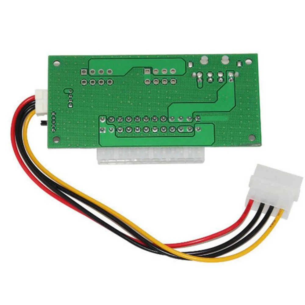 ATX 24-контактный двойной блок питания синхронный стартовый удлинитель 4pin + sata