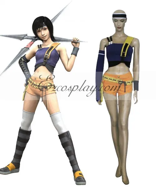 Final Fantasy VII Yuffie Kisaragi Косплэй костюм E001|cosplay costume|final fantasy cosplay costumecostume costume |