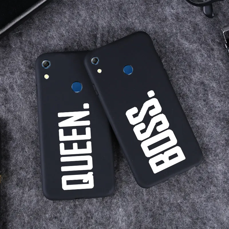 Lamo чехол простой черный матовый чехол для huawei Honor 8A 8C 8X Max V8 8 Lite 8S 7A 6A 7C 20 Pro художественная линия с рисунком модные цитаты