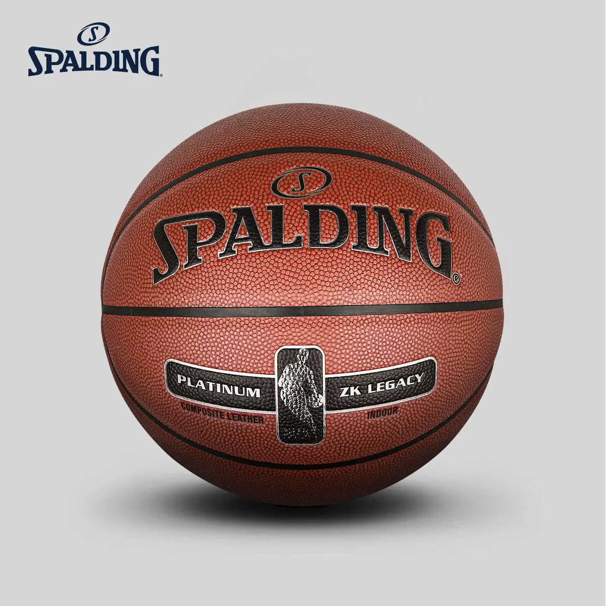 Оригинальный SPALDING PLATINUM LEGEND серия ZK Кожа PU материал Крытый Баскетбол обучение