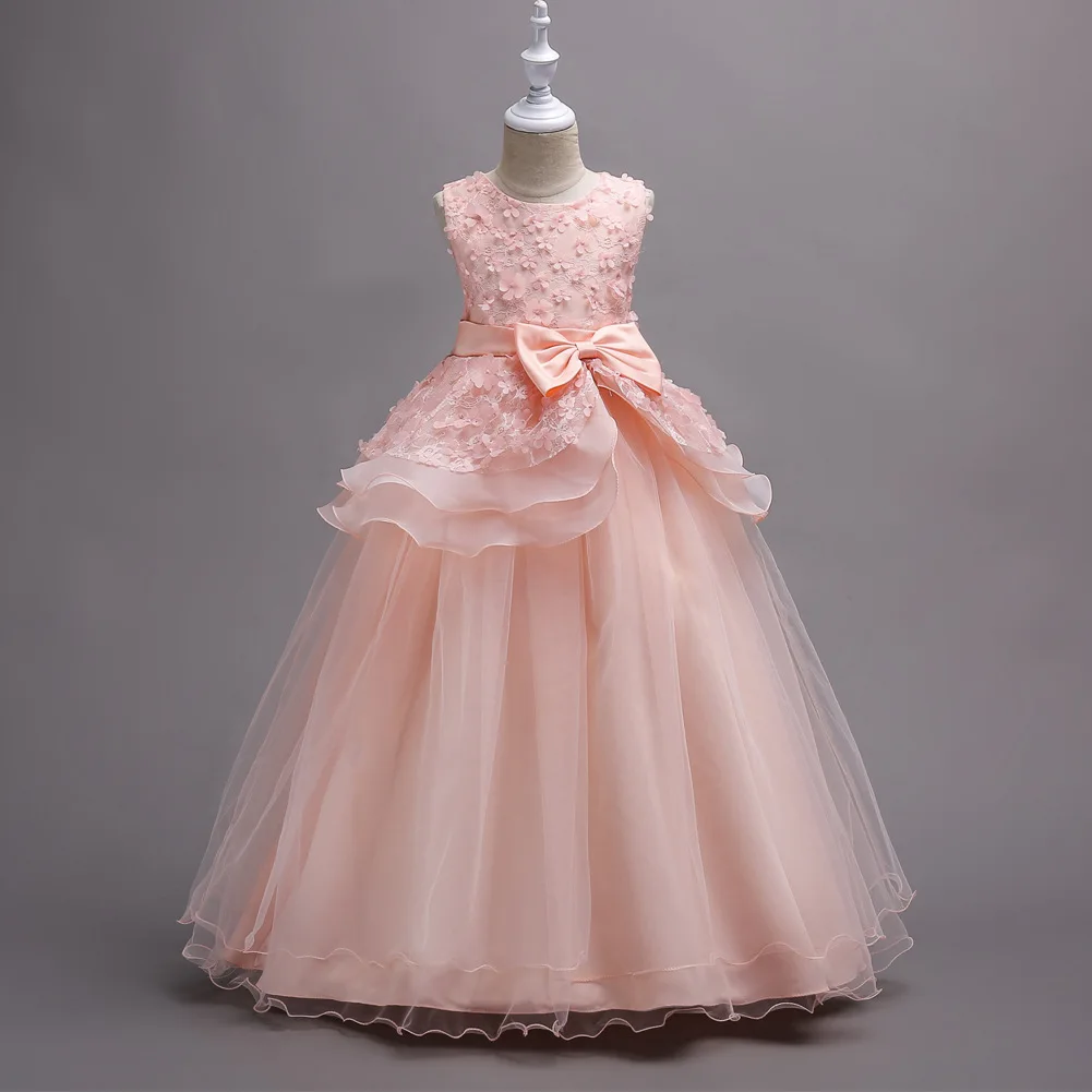 child suitcase Baby Wedding Party Princess Christmas Dresses girl formal Costume Kids Clothing teenagers Dress | Детская одежда и