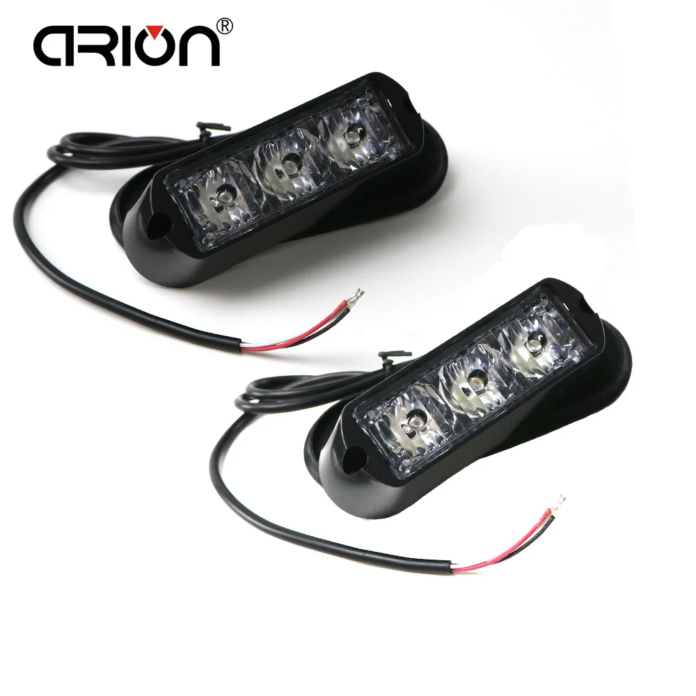 CIRION распродажа 2 шт./лот 3 светодиода янтарный красный синий зеленый решетка для