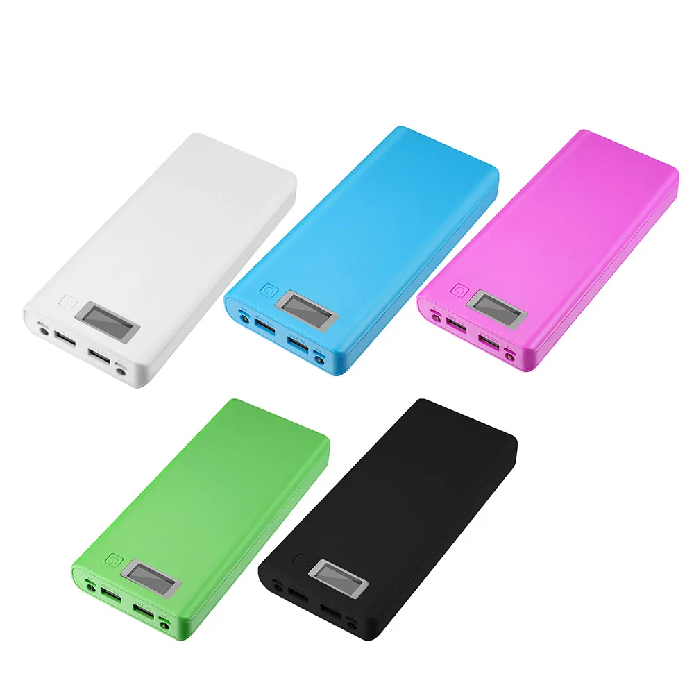 5v Dual USB Автомобильное зарядное устройство без сварки 8-секционный 18650 контейнер