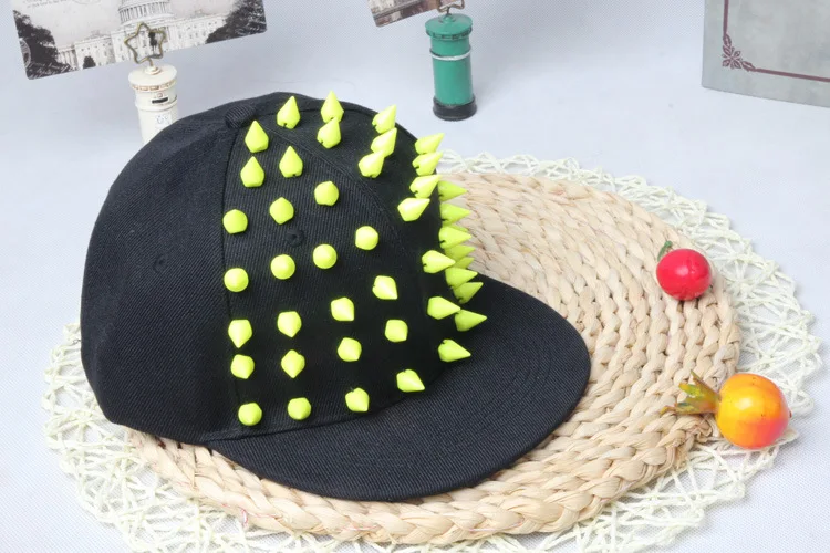 for kids Doitbest/крутые детские бейсболки, альтернативная Кепка в стиле хип-хоп с заклепками, бейсболки для маленьких мальчиков и девочек, остроконечная Кепка, родитель-Детские шапочки - Цвет: for kids