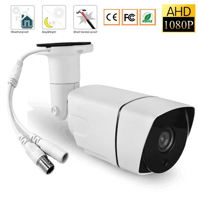 Аналоговая инфракрасная камера видеонаблюдения высокого разрешения AHD 1080P CCTV