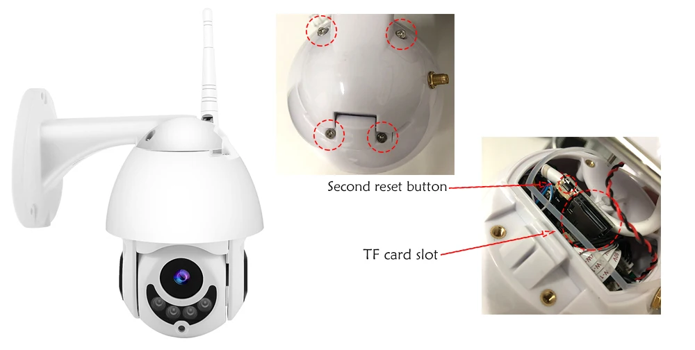 Камера Наружного видеонаблюдения 1080P Wi Fi 2 МП|Камеры видеонаблюдения| |