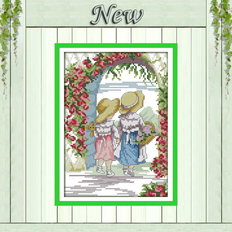 Дверь и принтом в виде Розы с рисунками для детей живопись Счетный напечатаны на