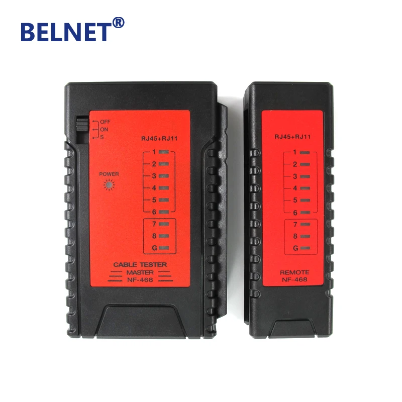 Профессиональный тестер кабеля Ethernet RJ45 RJ11 RJ12 CAT5 CAT6 локальной сети инструменты