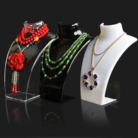 new and hot sale three colors 2013 56cm mannequin necklace jewelry pendant display stand holder show decorate retail