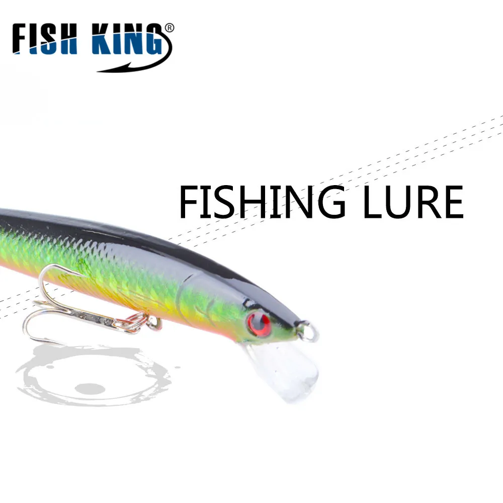 Рыболовные приманки FISH KING 1 шт. 90 мм/8 г воблеры в виде гольяна приманка для рыбной