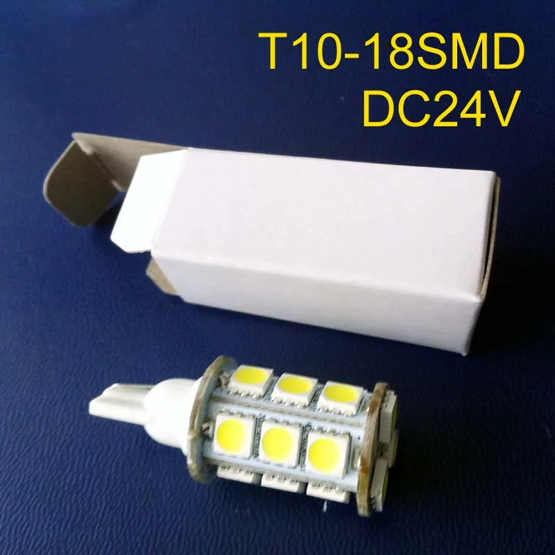 Высокое качество 5050 194 168 w5w T10 DC24V(DC10-30V) Автомобильные светодиодные задние фонари