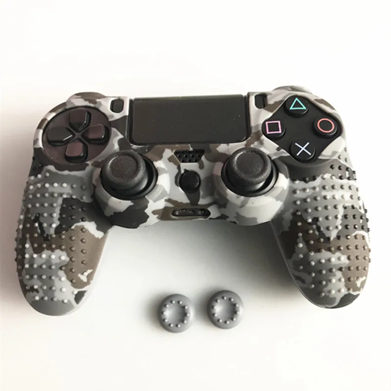 Силиконовый гелевый защитный чехол для контроллера PS4 точки Декаль кожух Playstation 4