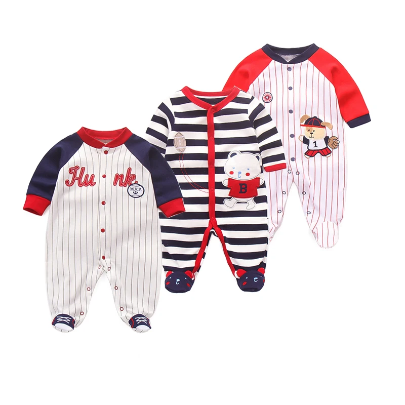 3 шт. детские штанишки милый мультяшный комбинезон хлопковый костюм с животными